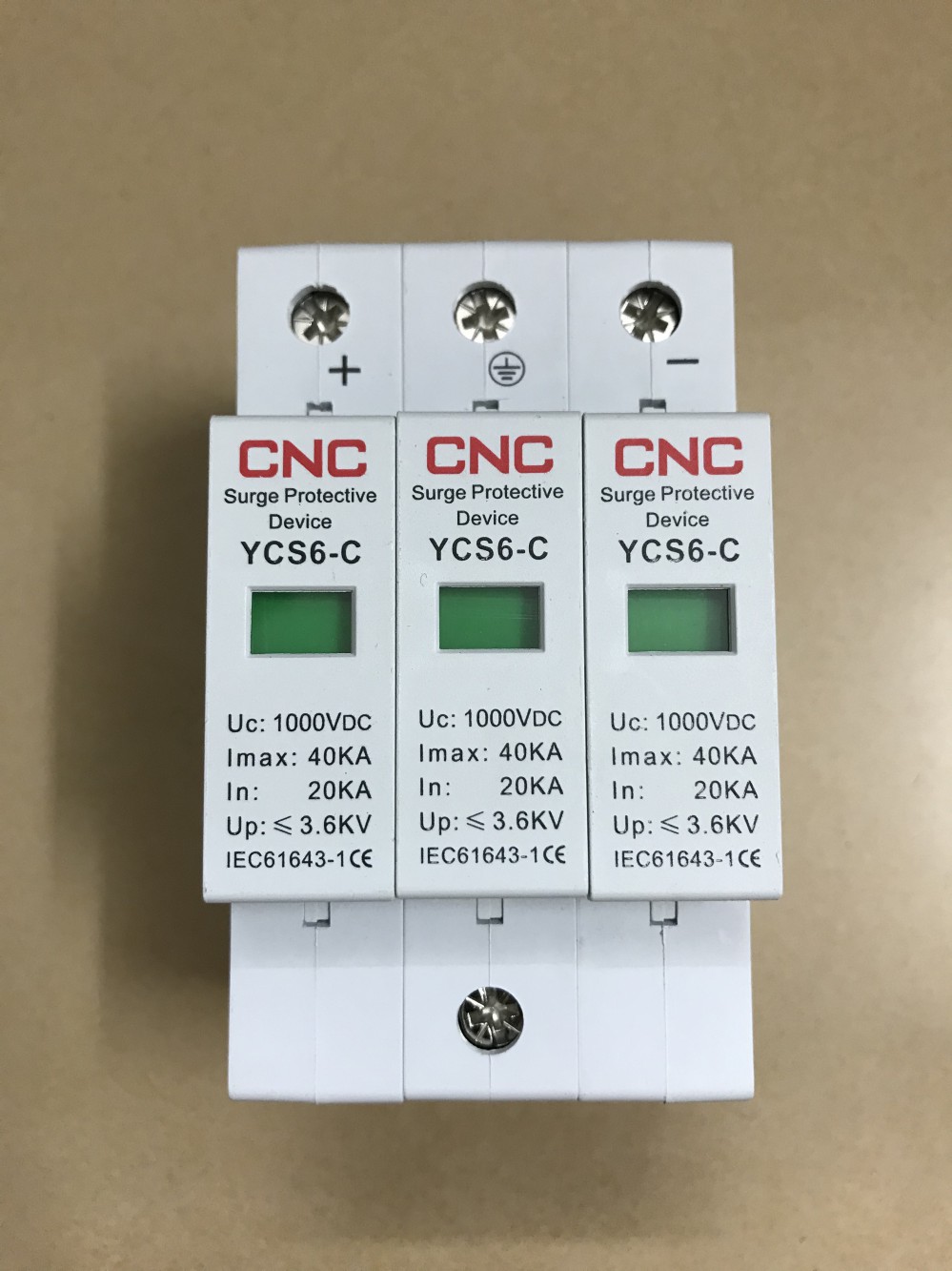 Át cắt sét DC 3P-40KA 1000V